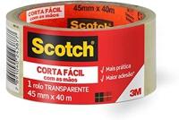 3M, Scotch, Fita de Empacotamento, Corta Fácil – 45mm x 40m