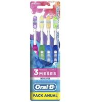 Oral-B Escova Dental Indicator, Colors 35 - 4 unidades