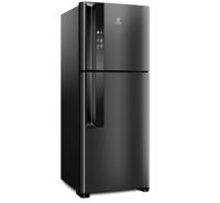 Geladeira Electrolux Top Freezer Frost Free Efficient Black Inox Look Com Tecnologia Autosense (If55b)