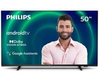 Smart TV Philips Android 50" 4k 50pug7406/78, Google Assistant, Comando de Voz, Dolby Vision/atmos, Vrr/allm, Bluetooth