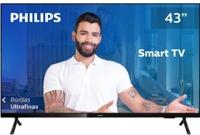 Smart Tv Philips 43" Full Hd Sem Bordas Hdr Plus Wifi Conversor Digital Netflix Youtube Globoplay E Prime Video