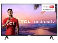 Smart TV Android Led 43" Tcl 43s6500 Bluetooth, Controle Remoto Com Comando De Voz E Google Assistant