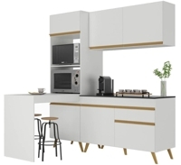cozinha-compacta-4-pecas-c-armario-e-balcao-mp3701-veneza-gw-multimoveis-branca - Imagem