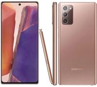 Smartphone Samsung Galaxy Note 20 256GB 5G Wi-Fi Tela 6.7'' Dual Chip 8GB RAM Câmera Tripla + Selfie 10MP - Mystic Bronze