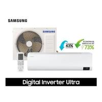 Ar Condicionado Split Hi Wall Inverter Samsung Digital Ultra 9000 BTU/h Frio AR09TVHZDWKNAZ220 Volts