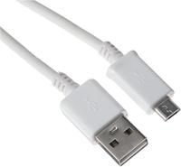 Cabo USB Am/Micro USB 5 Pinos 0,90M Branco
