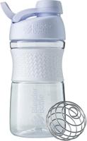 Coqueteleira SportMixer da BlenderBottle perfeita para shakes de proteína e pré-treino, 590 ml, branca