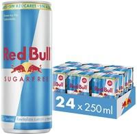 Energético Red Bull Energy Drink, Sem Açúcar, 250ml (24 latas)