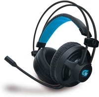 fortrek-h2-headset-gamer-pro-microfones-e-fones-de-ouvido-preto-leds-azul - Imagem