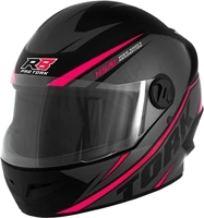 pro-tork-capacete-r8-fosco-tamanho-56-cinzarosa - Imagem