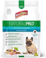 Ração Baw Waw Natural Pro para cães raças pequenas sabor Frango e Arroz - 2,5kg