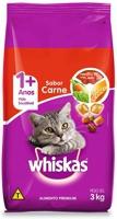 Ração Whiskas Carne Para Gatos Adultos 3 kg