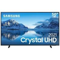 Smart TV Samsung Crystal UHD 4K 50AU8000 Design Slim Dynamic Crystal Color Visual Sem Cabos
