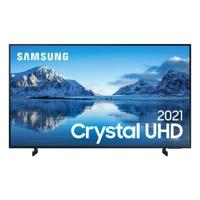 Smart TV Samsung Crystal UHD 4K 60AU8000 Design Slim Som em Movimento Virtual Visual Sem Cabos 60"