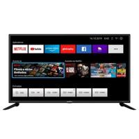 Smart TV Britânia 42 LED Full HD, 3x HDMI, com WiFi, Dolby Audio, Netflix e Loja de Aplicativos, Preto - BTV42G70N5CF