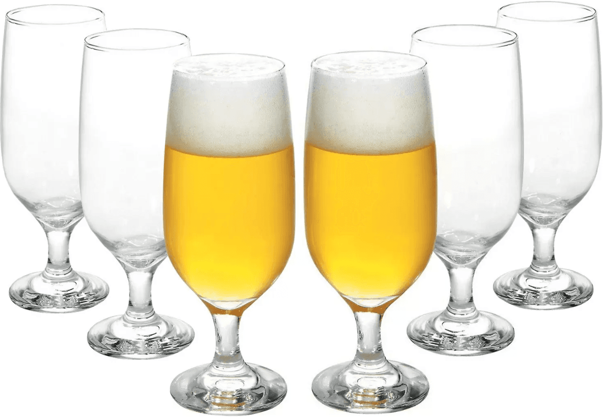 conjunto-de-tacas-de-vidro-para-cerveja-6-pecas-300ml-nadir-floripa-7732 - Imagem