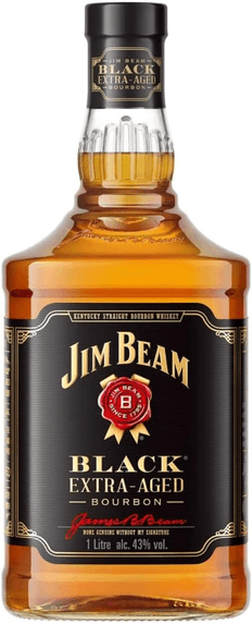 whisky-jim-beam-black-bourbon-1l - Imagem