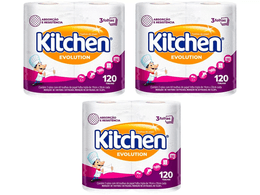 kit-papel-toalha-folha-tripla-kitchen-total-absorv-3-pacotes-com-2-unidades-cada-hdp4 - Imagem