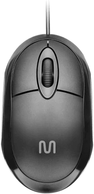 mouse-classic-box-optico-full-black-usb-mo300 - Imagem