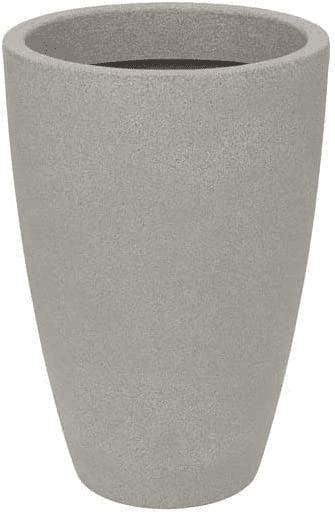 vasart-malta-vaso-de-flores-cone-granito-pedra-38x55cm - Imagem