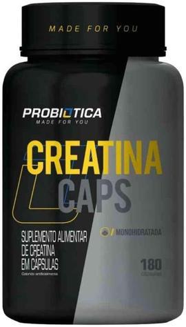 creatina-caps-180-capsulas-probiotica - Imagem