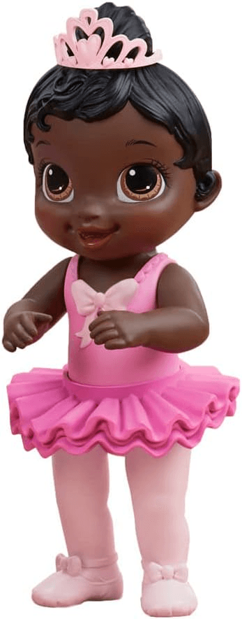 baby-alive-boneca-bebe-doce-bailarina-negra-vestido-rosa-n4y8 - Imagem
