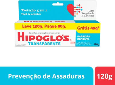 hipoglos-transparente-creme-preventivo-de-assaduras-leve-120g-pague-80g - Imagem