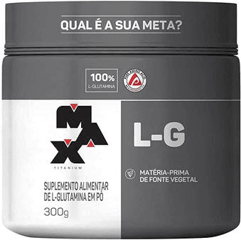 glutamina-l-g-max-titanium-300-g - Imagem