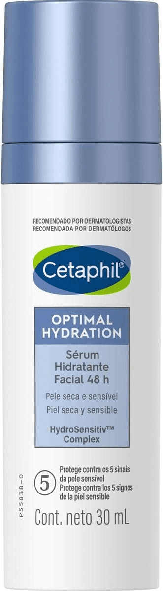 cetaphil-optimal-hydration-serum-hidratante-facial-48h-30ml - Imagem