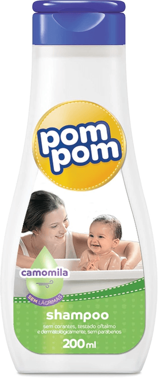 shampoo-infantil-camomila-pom-pom-verde-pom-pom-verde - Imagem