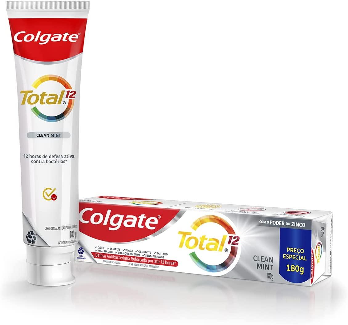 creme-dental-colgate-total-12-clean-mint-180g - Imagem