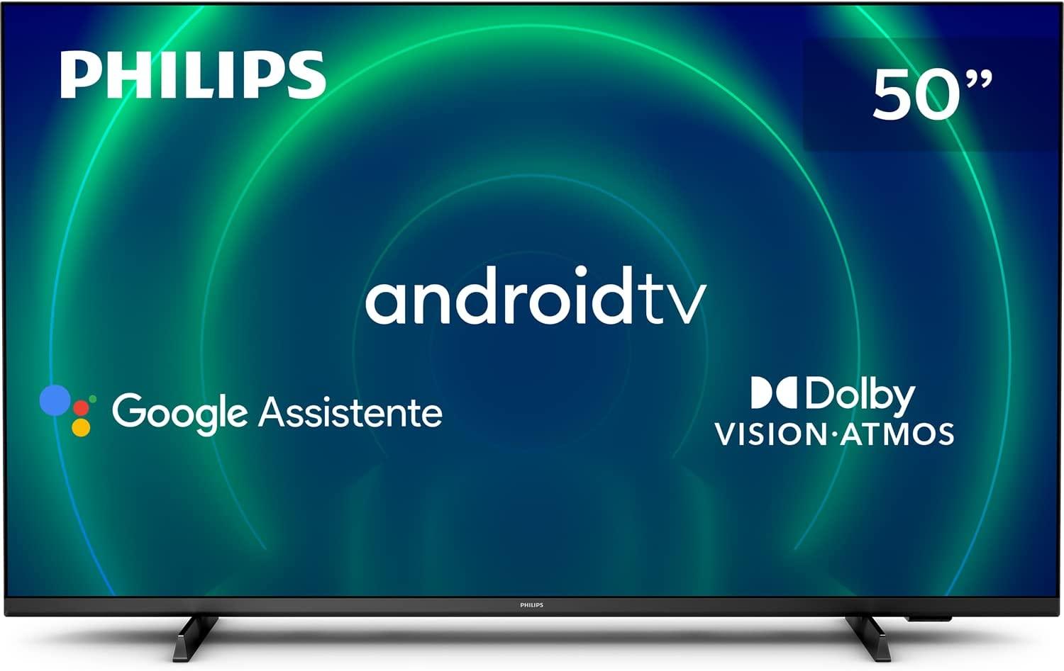 philips-android-tv-50-4k-50pug740678-google-assistant-built-in-comando-de-voz-dolby-visionatmos-vrrallm-bluetooth-50 - Imagem