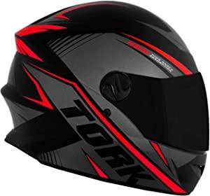 capacete-r8-pro-tork-tam56-viseira-fume-pretoazul-claro - Imagem