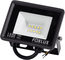 foxlux-refletor-led-10w-6500k-preto-bivolt - Imagem