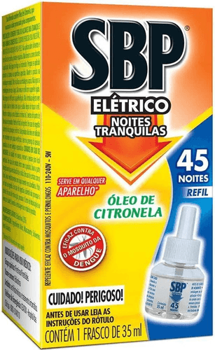 sbp-repelente-eletrico-liquido-45-noites-citronela-refil-1-unidade-35ml - Imagem