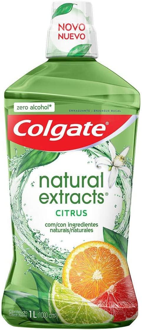 enxaguante-bucal-colgate-natural-extracts-citrus-1000ml - Imagem