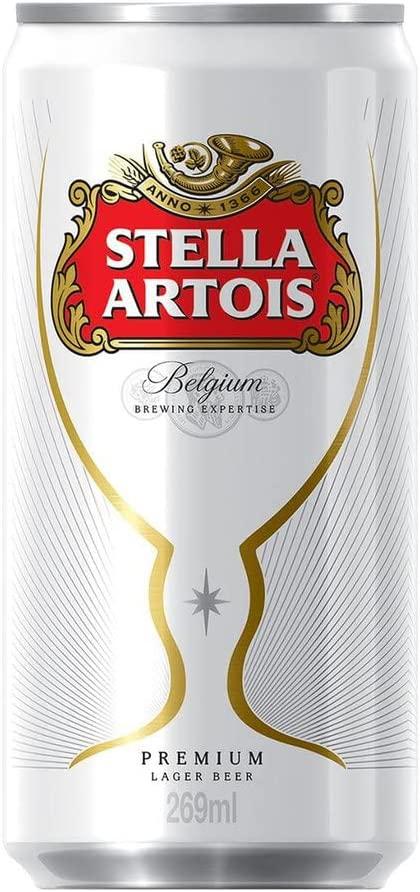 cerveja-stella-artois-lata-269ml-1un - Imagem