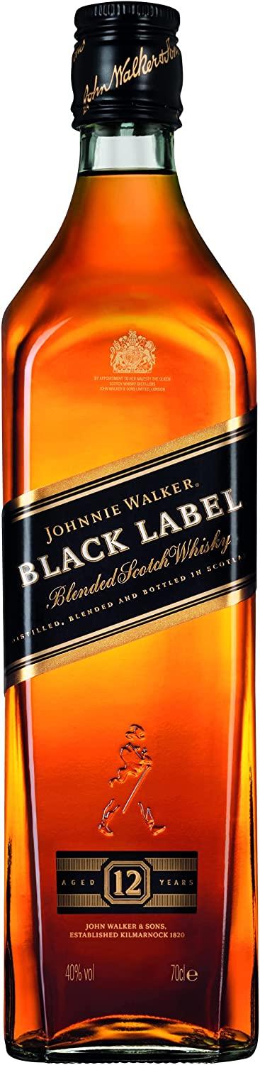 whisky-johnnie-walker-escoces-black-label-12-anos-blended-750ml - Imagem