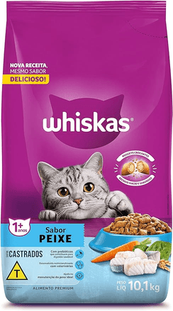 racao-whiskas-carne-para-gatos-adultos-101-kg - Imagem