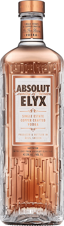 absolut-elyx-vodka-sueca-750ml-absolut-sabor-vodka-750-ml - Imagem