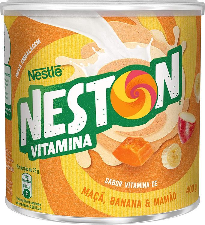 cereal-infantil-neston-vitamina-maca-banana-e-mamao-400g - Imagem