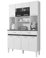armario-de-cozinha-8-portas-2-gavetas-onix-chf-branco-chf - Imagem