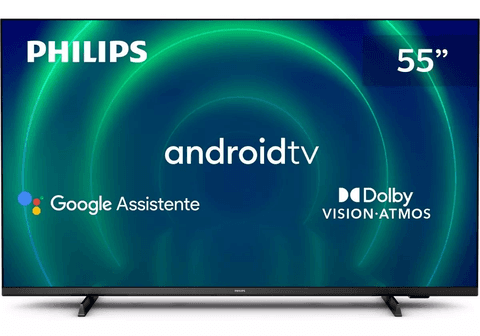 smart-tv-55-4k-android-55pug7406-philips-bivolt - Imagem