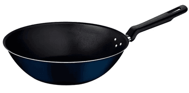 panela-wok-antiaderente-tramontina-de-aluminio-ravena-azul-24cm - Imagem