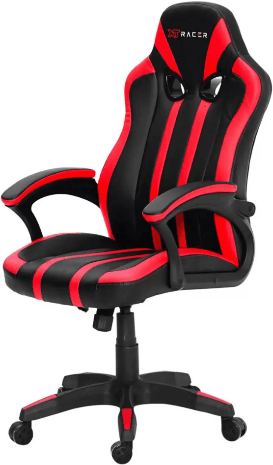 cadeira-gamer-xt-racer-reclinavel-preta-e-vermelha-force-series-xtf100 - Imagem