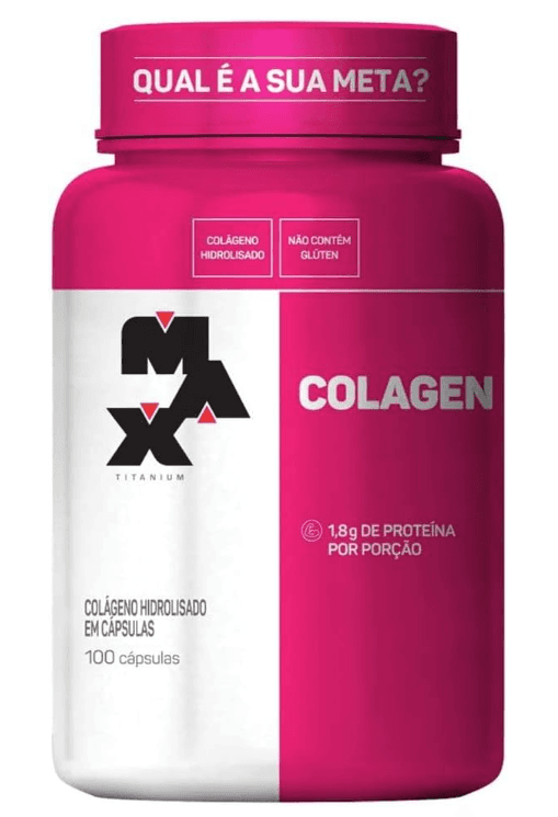 colageno-hidrolisado-100-capsulas-max-titanium - Imagem