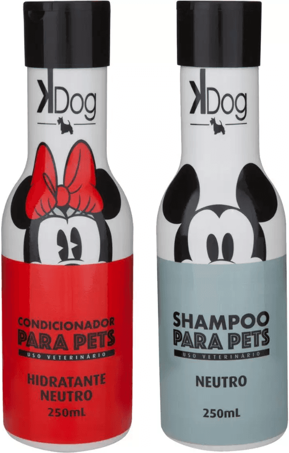 kit-shampoo-e-condicionador-cachorro-e-gato-neutro-k-dog-disney-250ml - Imagem