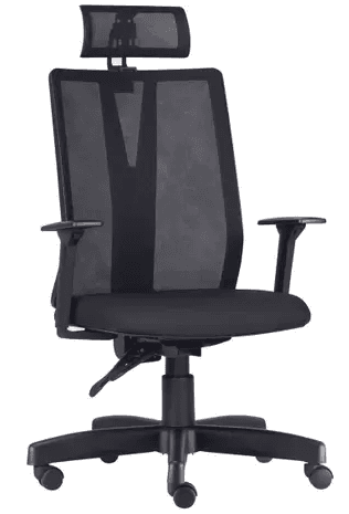 cadeira-de-escritorio-presidente-giratoria-preta-office-addit-premiun-frisokar - Imagem