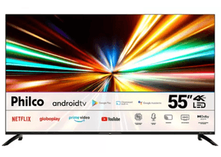 smart-tv-philco-ptv55g7eagcpbl-led-android-4k-55-110v220v - Imagem