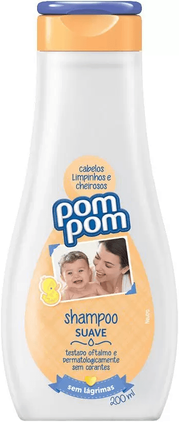 shampoo-infantil-pom-pom-suave-200ml - Imagem